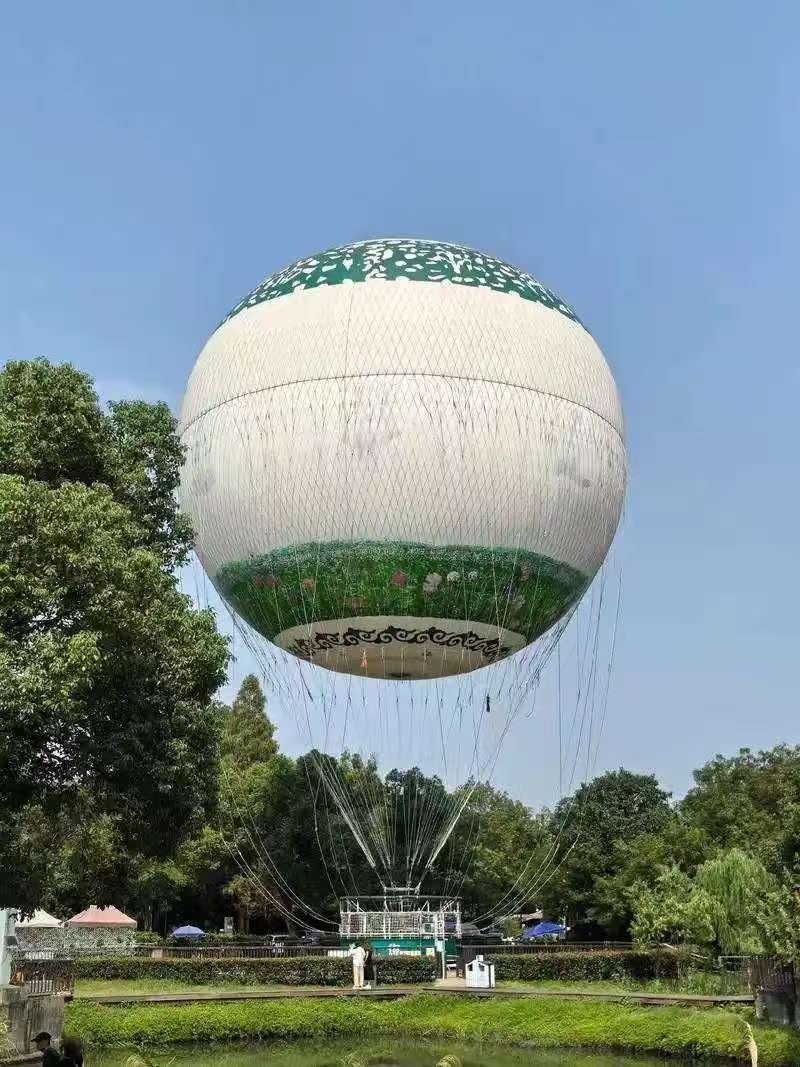 系留式观光气球观光氦气球载人氦气球tethered helium balloon